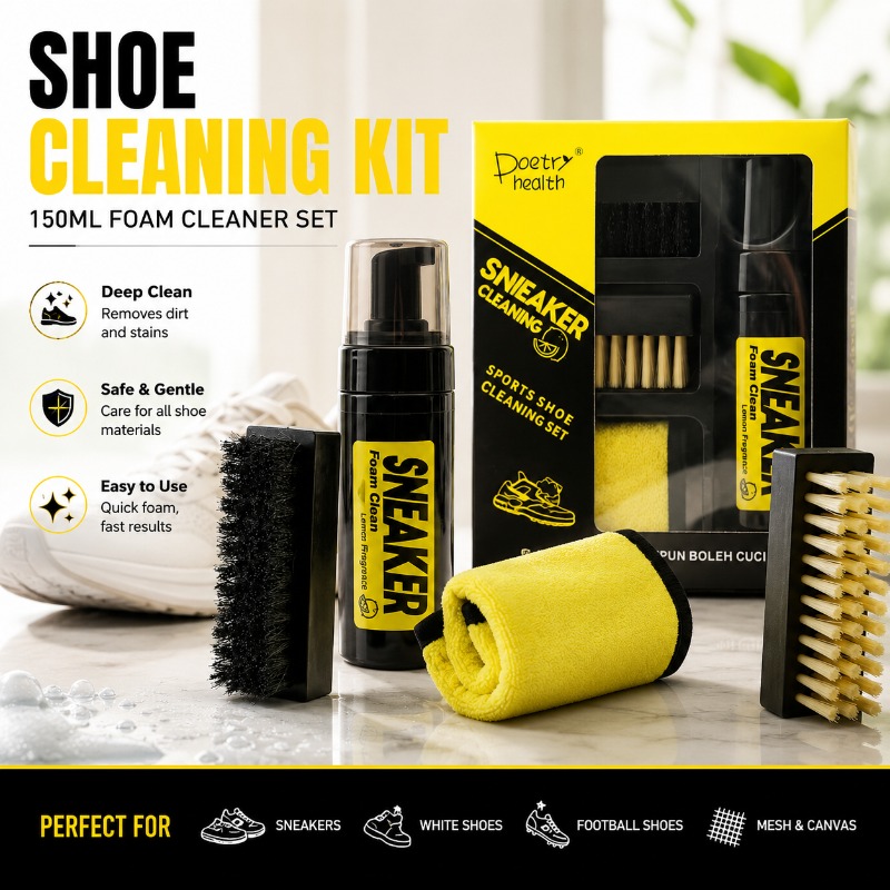 White Sneaker Care Kit - Набор для чистки обуви: пенное средство