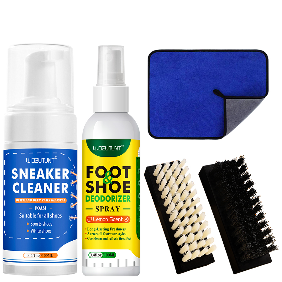 White Sneaker Care Kit - Набор для чистки белой обуви, пена