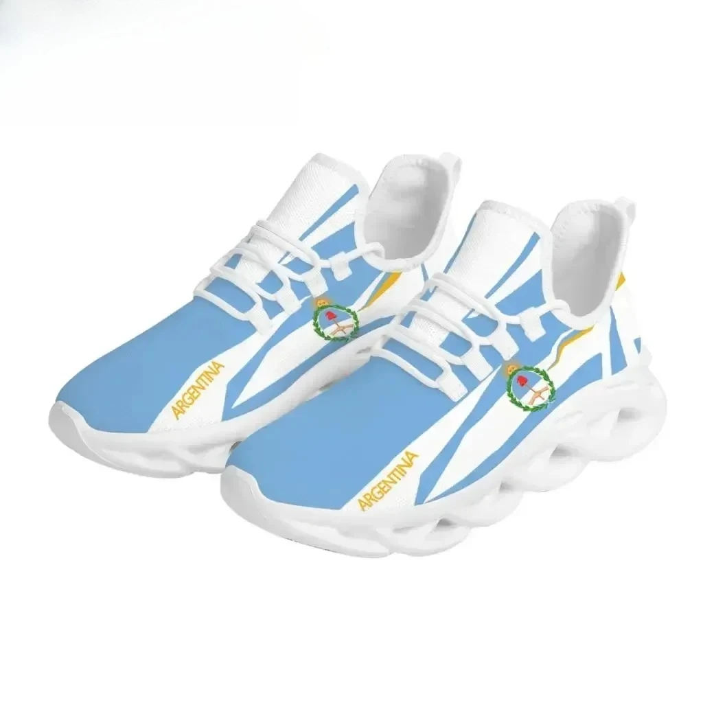 Sneaker Career - Кроссовки с дизайном флага Аргентины, принтом
