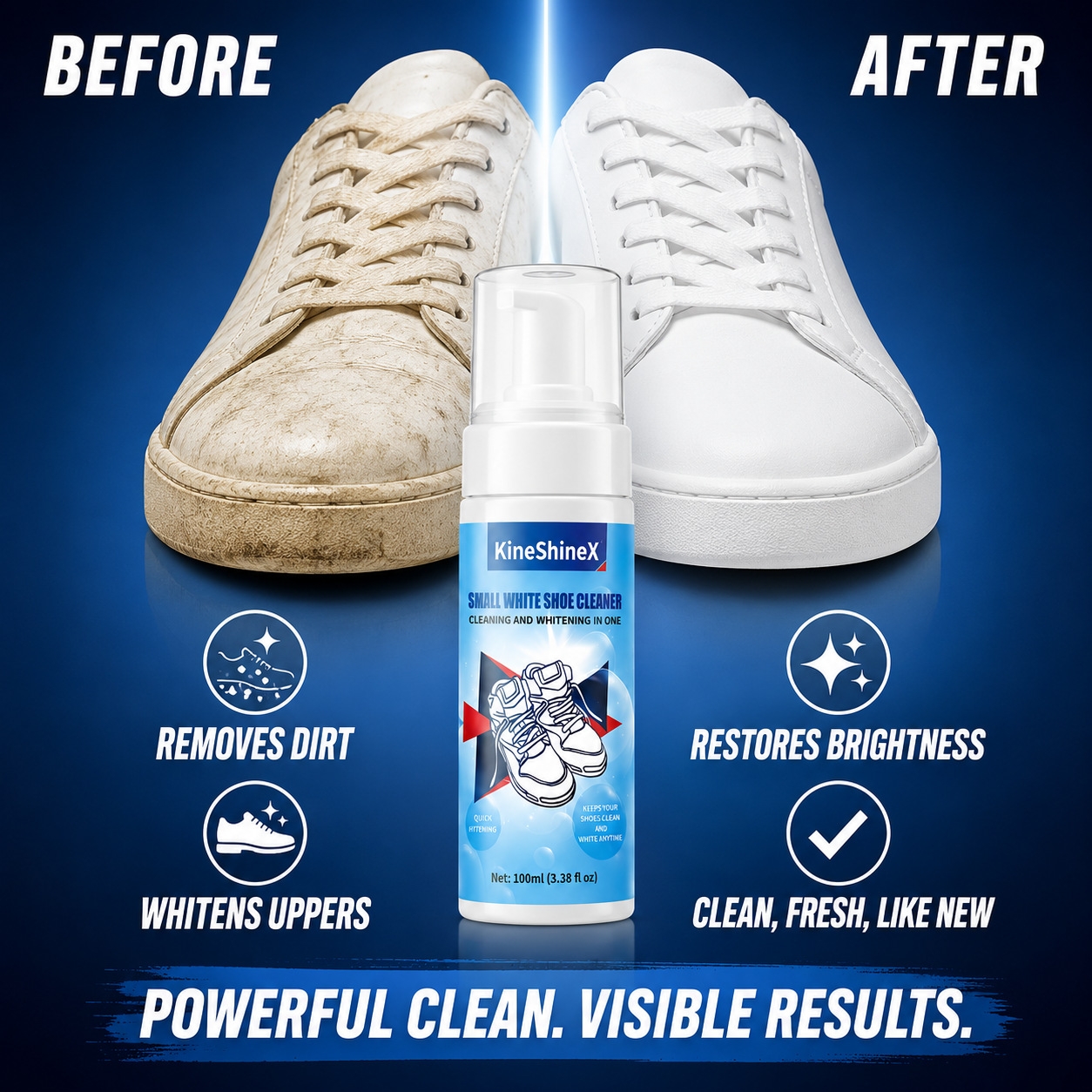 Sneaker Care Spray - Набор для чистки обуви Gihen: безводное