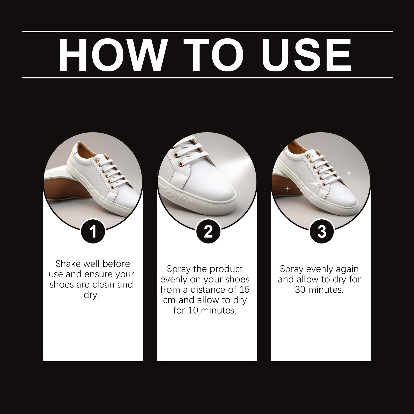 Водоотталкивающий спрей-протек – обзор и цена White Sneaker Care Kit