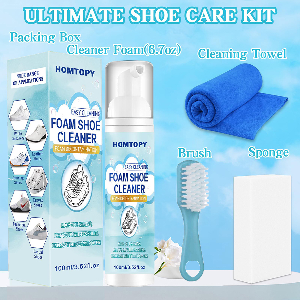 Набор для чистки обуви, средст – обзор и цена Sneaker Care Spray