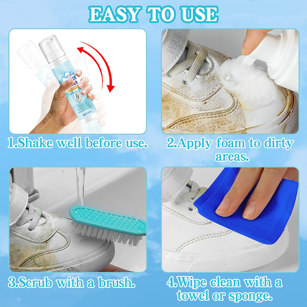 Набор для чистки обуви, средст – обзор и цена Sneaker Care Spray